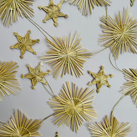 Popotillo Medium Star Ornaments Set