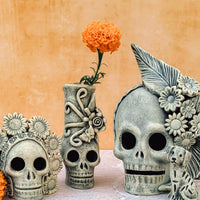 Ceniza Calavera Candle Insert Holder