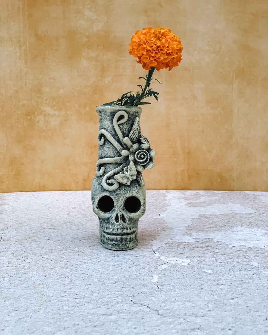 Ceniza Calavera Candle Insert Holder