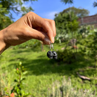 calavera earrings