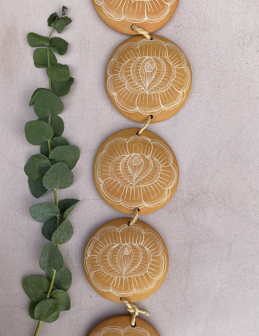 Clay Wall Art (large discs)