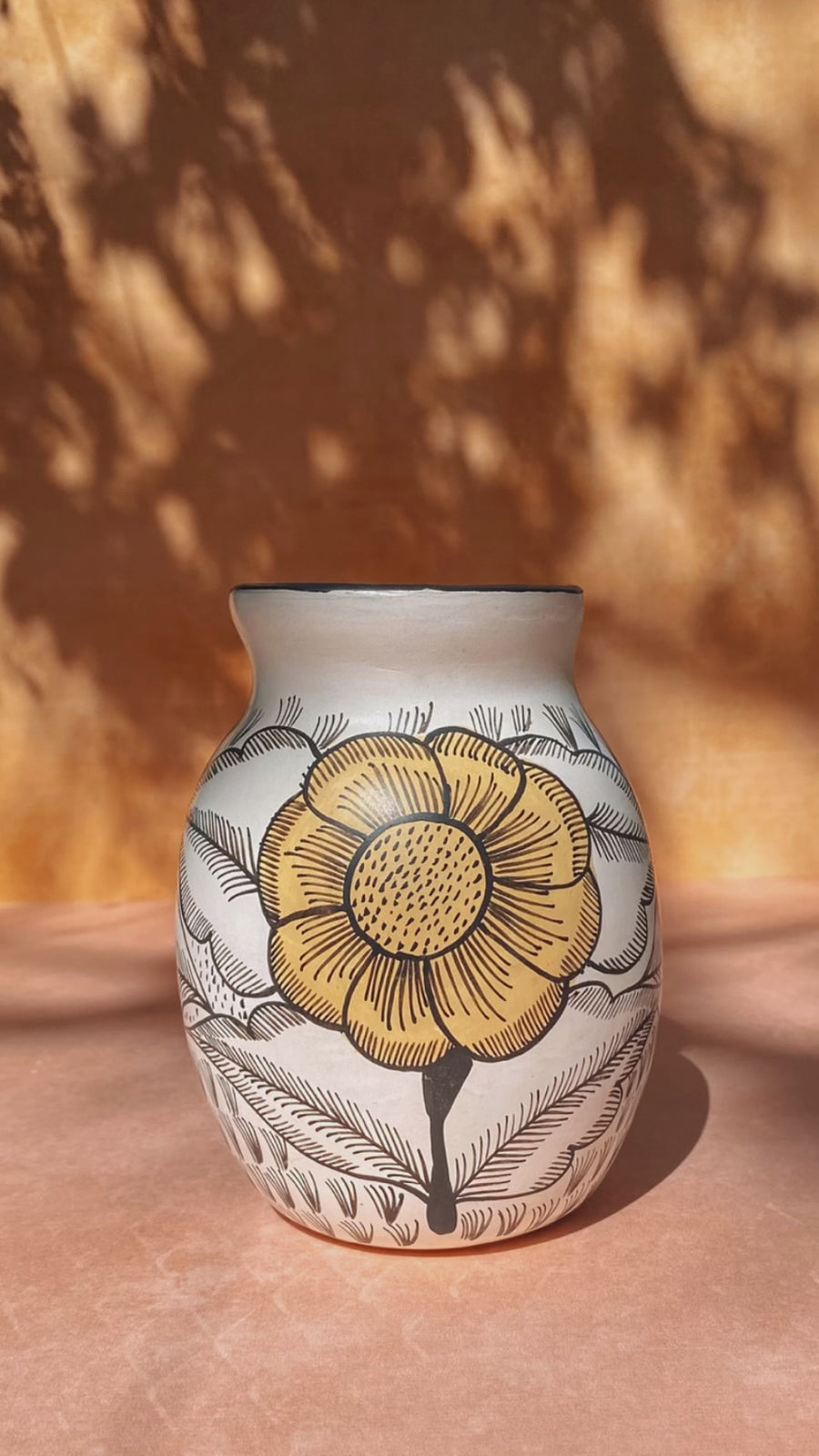 Flor Amarillo Small Vase